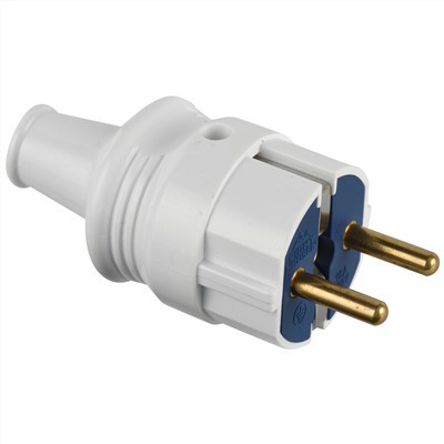 Yr Almaen Ffrainc Plug 2 Pin